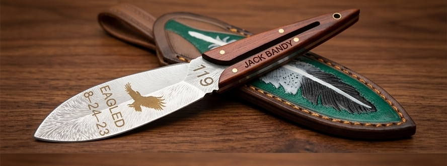 Customized Feather Knife