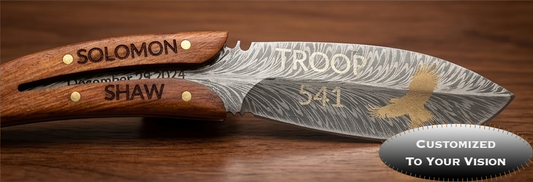 Customized Feather Knife
